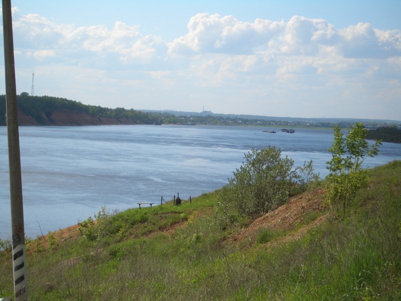 Река Волга Кстово