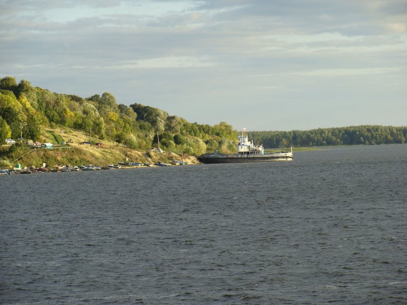 Волга река Ермаково