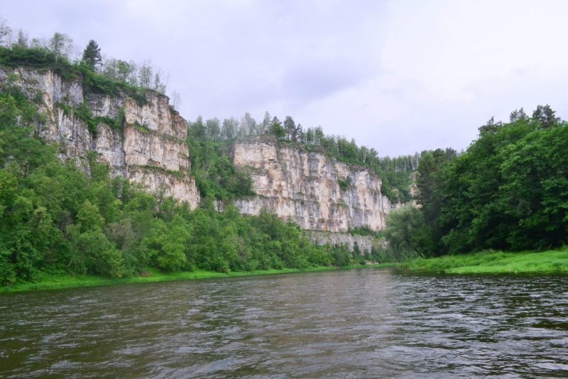 Река белая Урал сплав