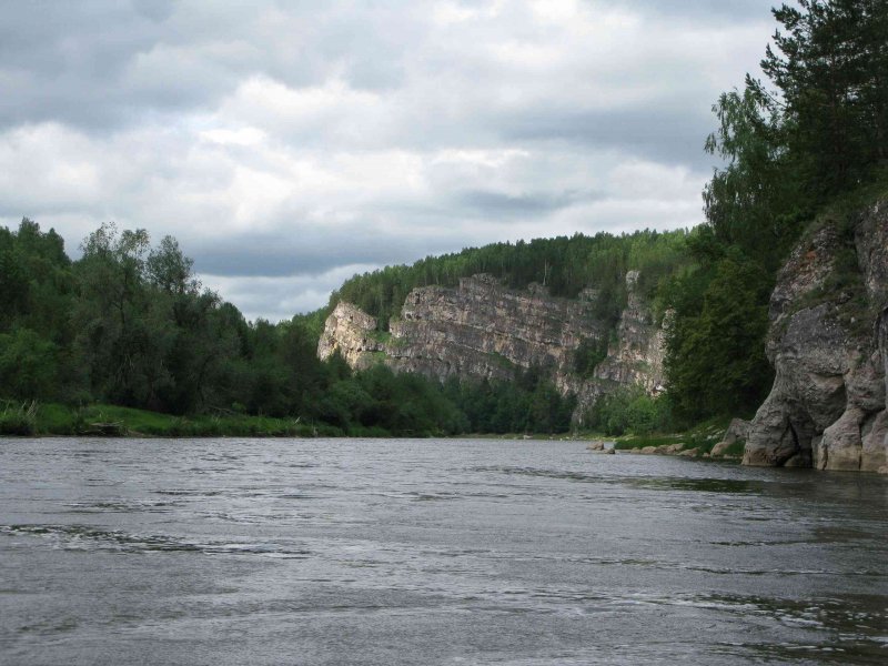 Река Юрюзань д. Идрисово