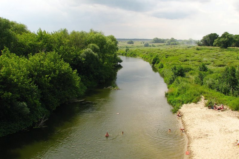 Река Сердоба в Сердобске