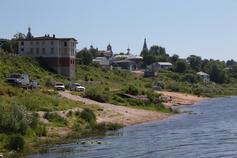 Город Касимов и река Ока