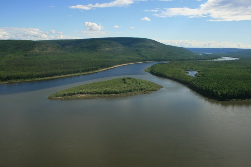Река Чара Олекминский район