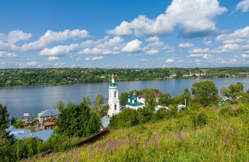 Река в Плесе Ивановской области