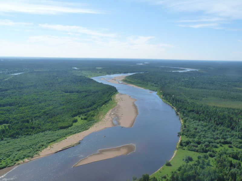 Троицко-Печорского района река Печора