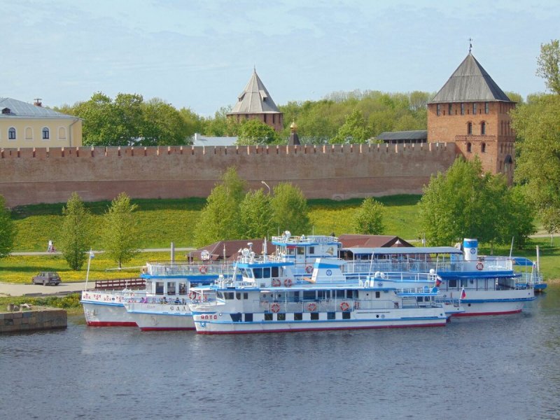 Река Волхов Новгород