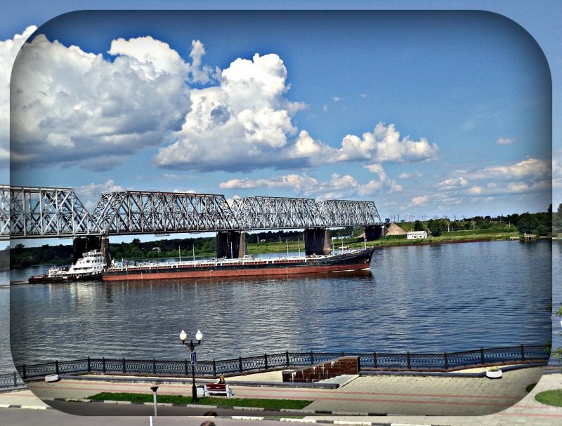 Река Волга Ярославская область