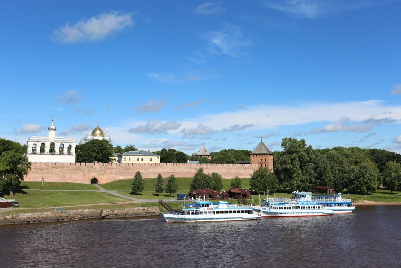 Река Волхов Великий Новгород