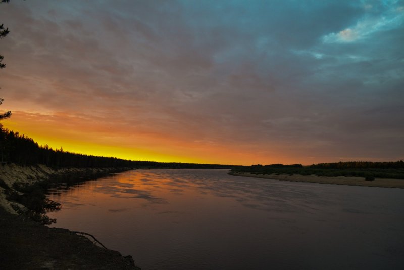 Река Вычегда Коми