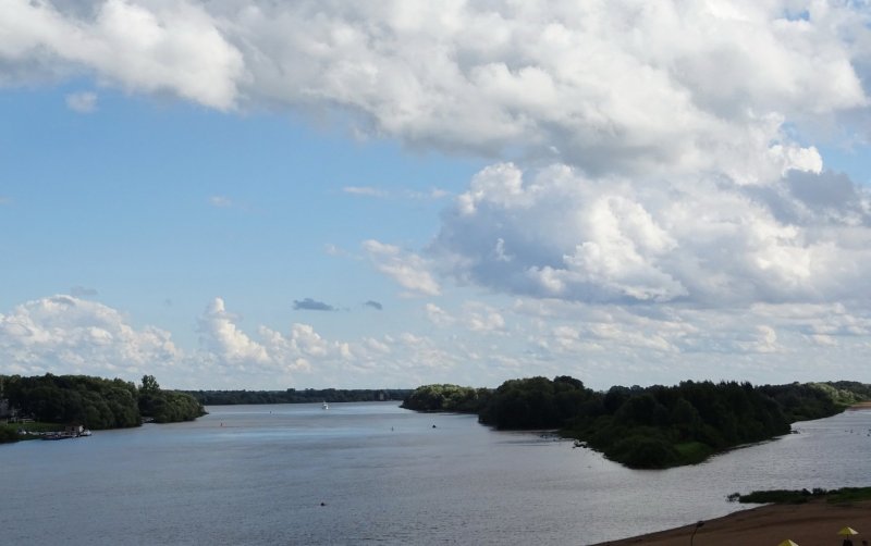 Великий Новгород река Волков