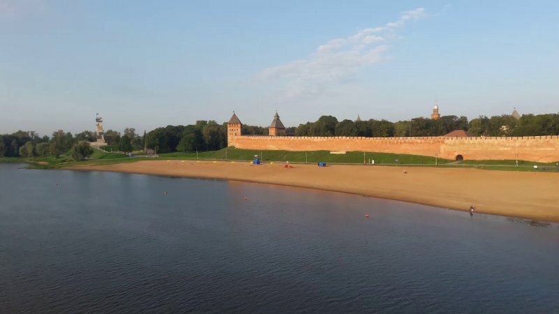 Новгородский Кремль река Волхов