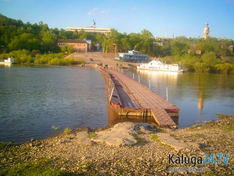 Российский город на реке Ока