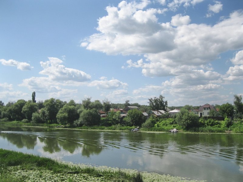Река Хопер в городе Балашове