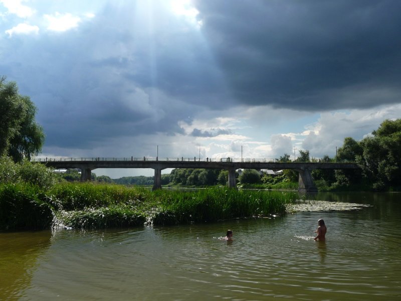 Река Хопер в городе Балашове