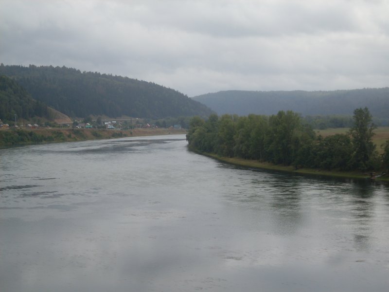 Уфимка река в Уфе