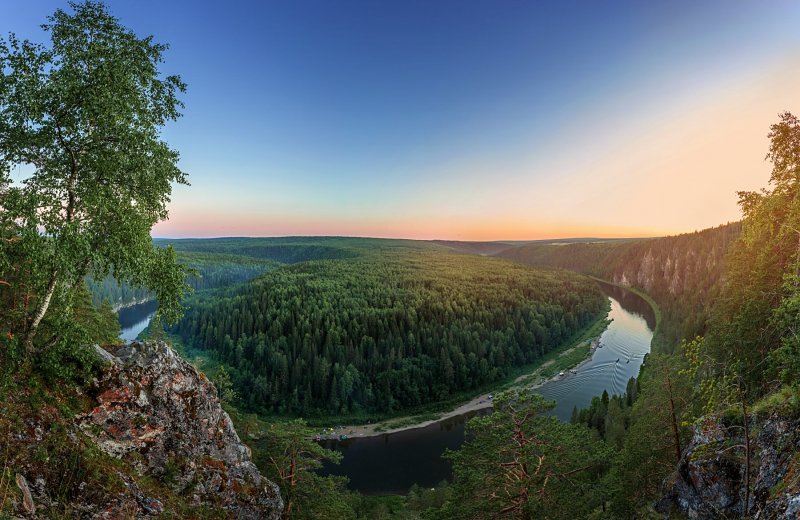 Река Усьва Пермь