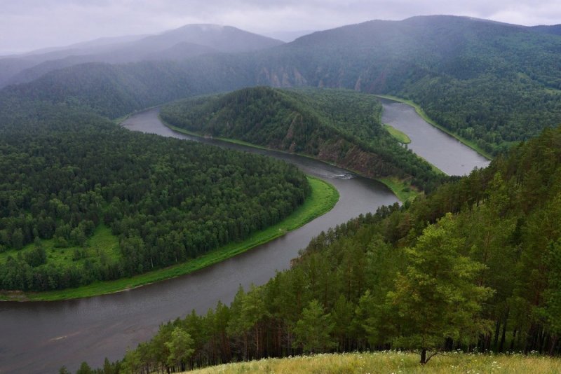 Река Енисей Красноярск