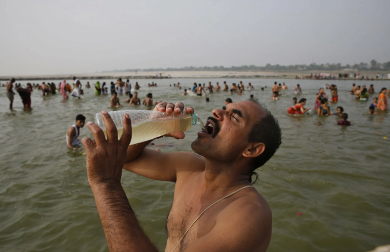 Река в Индии ганг самая грязная