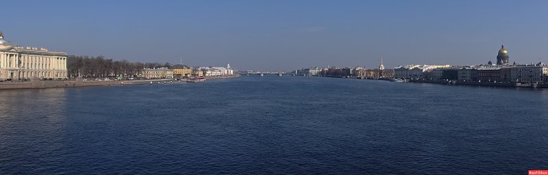 Панорама реку Неву