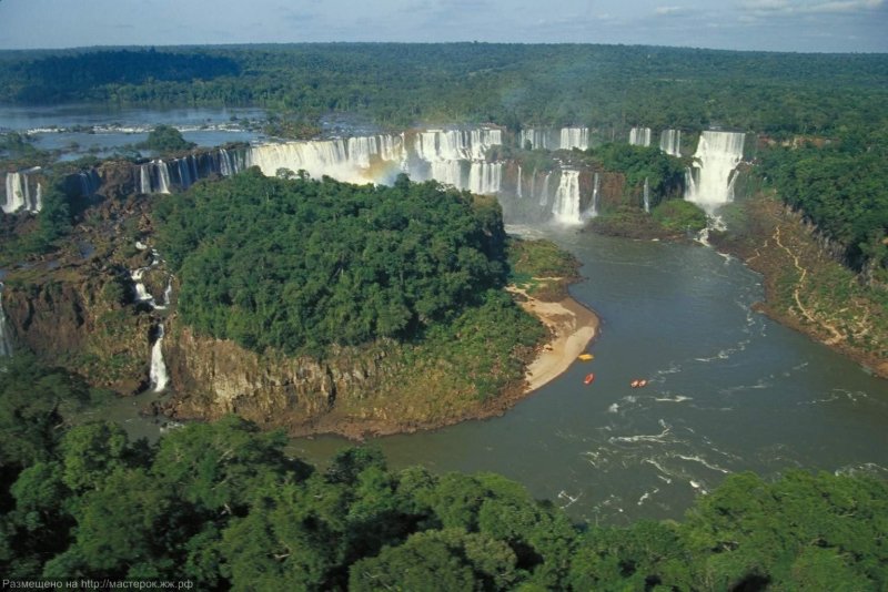 Бразилия река Парана