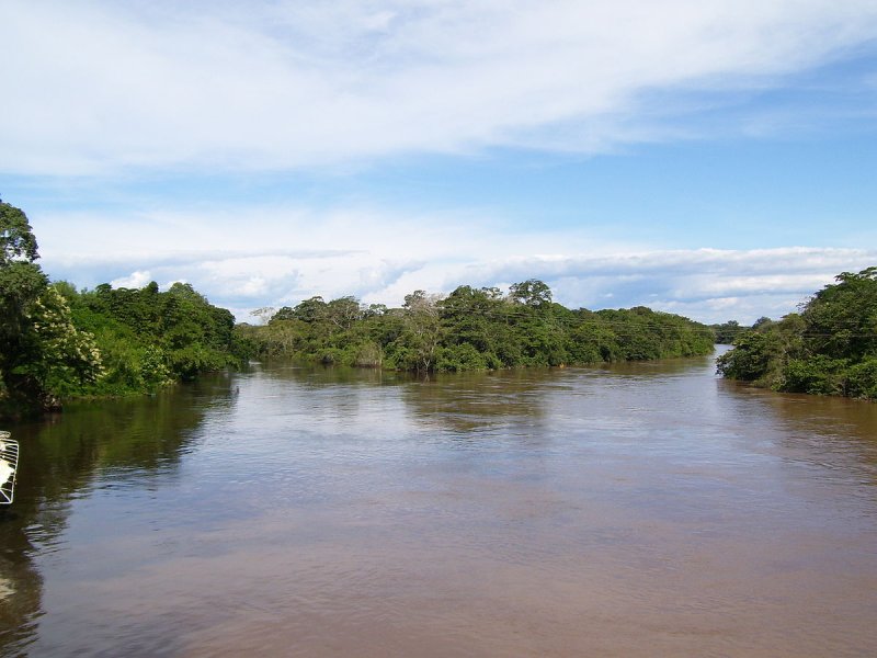 Бразилия река Парагвай