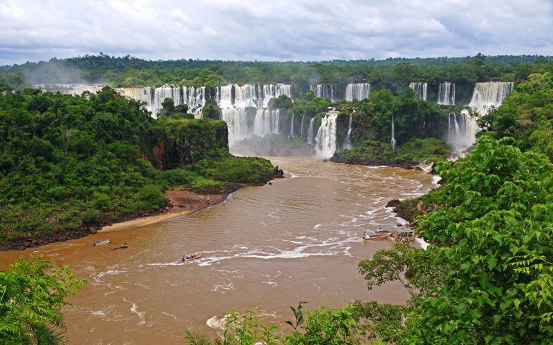 Игуасу бразильские водопады