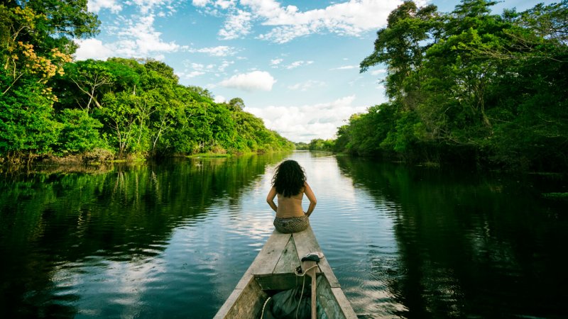 Река Амазонка в Колумбии