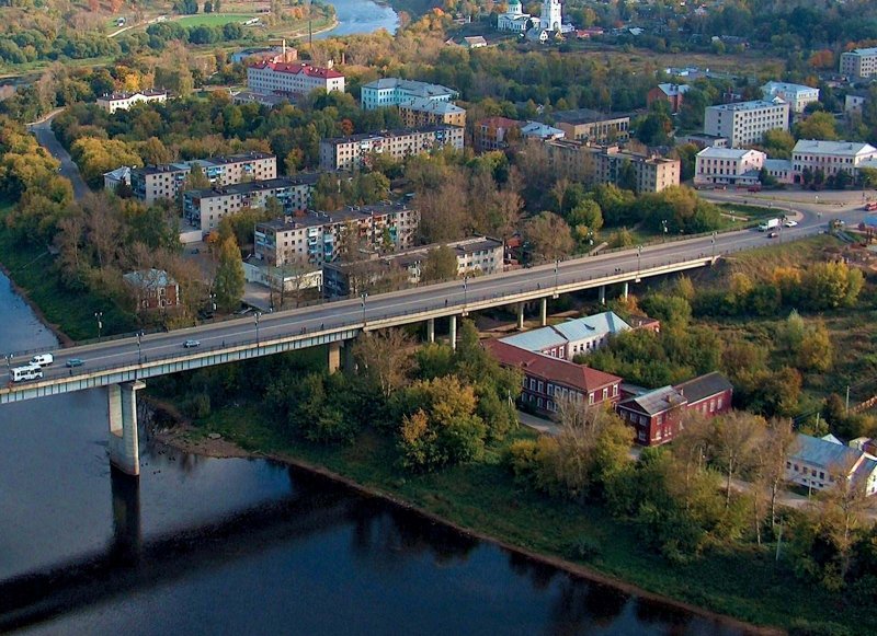 Река Волга в г. Ржеве