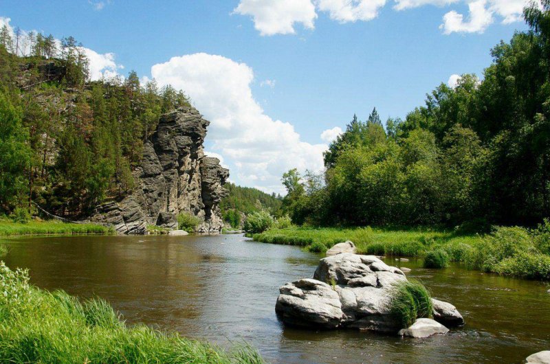 Река Яик Урал