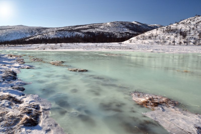Замерзает ли река Лютога