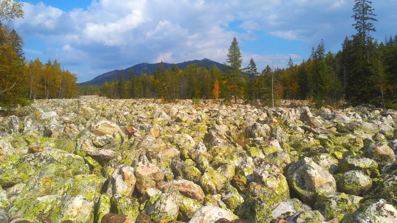Каменная река в Челябинской области