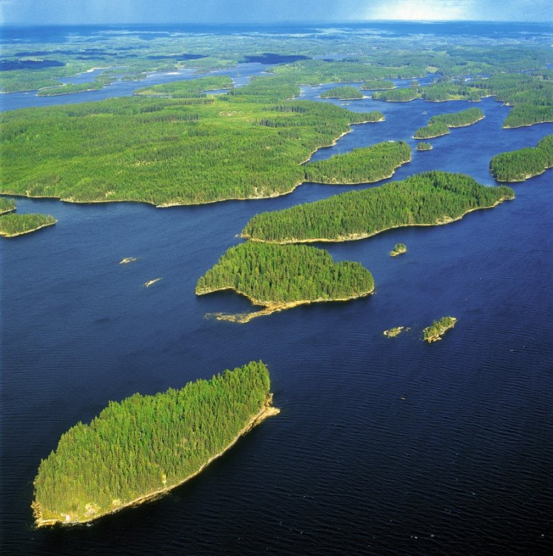 Озеро Сайма Финляндия