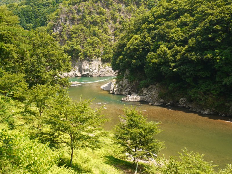 Река бетагава Япония.