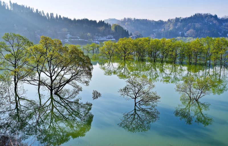 Озеро Кекати Япония
