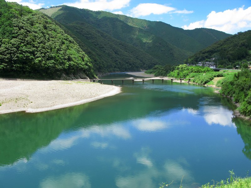Река Китаками в Японии