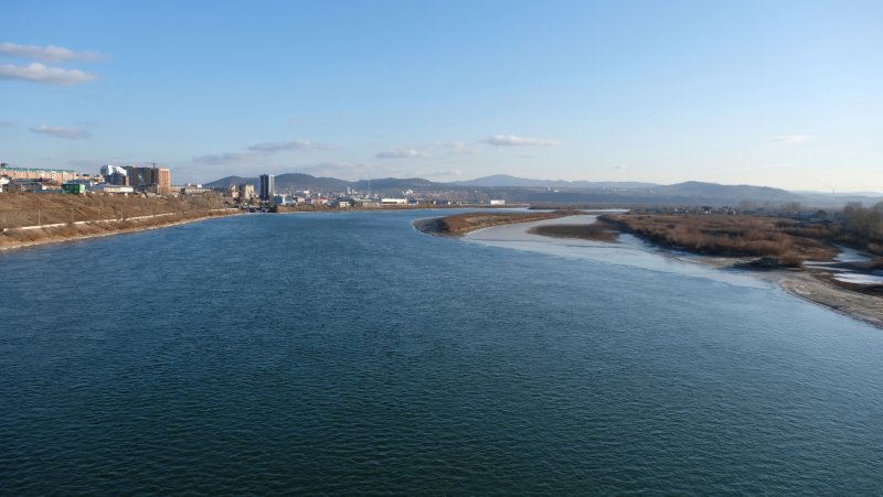 Река Селенга Улан-Удэ