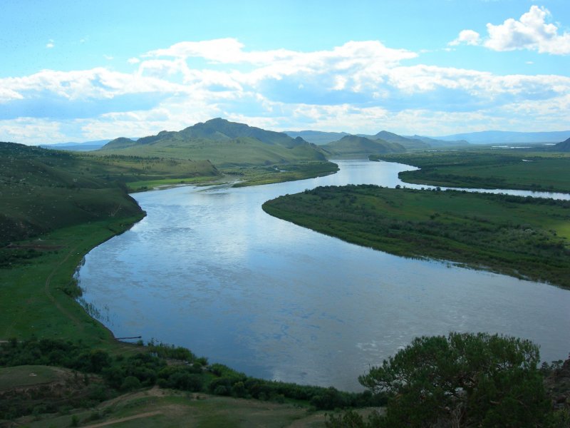 Байкал река Селенга