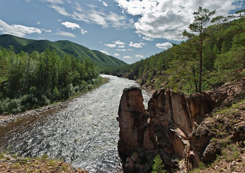 Река Осиновка Иркутская область