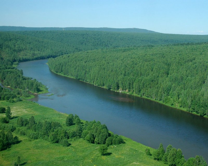 Земная поверхность Пермского края