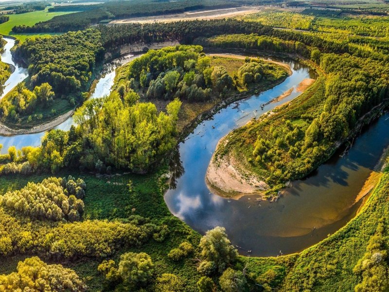 Река Морава Чехия