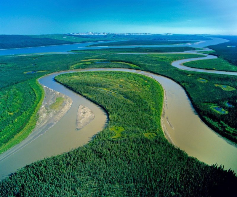 Река Маккензи Канада