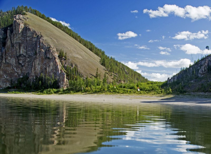 Сибирь река Лена