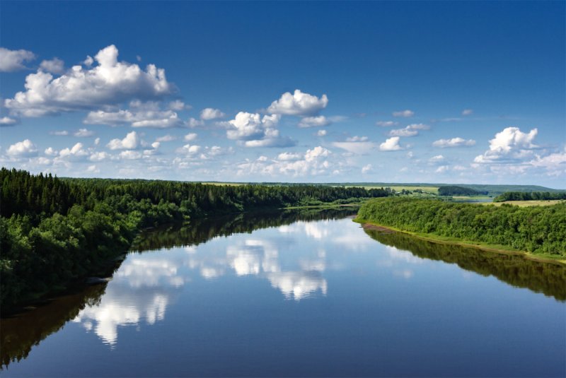Река Иньва Пермский край