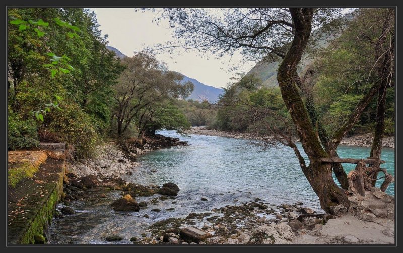 Широкая Долина реки Абхазия