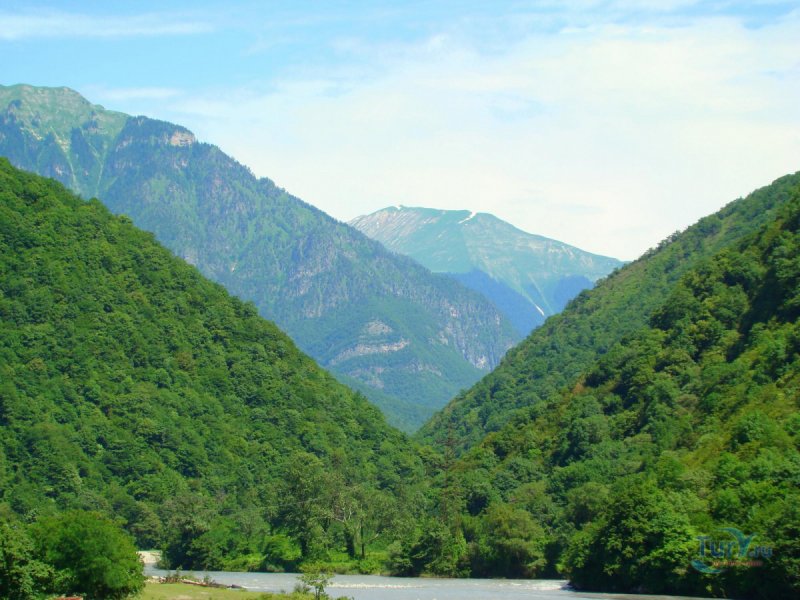 Река Окуми Абхазия