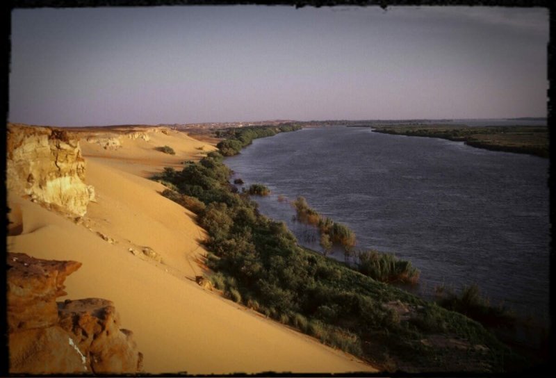 Река Нил в Хартуме