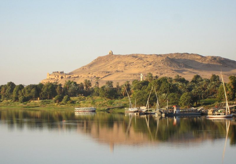 Фото реки Нил в Африке