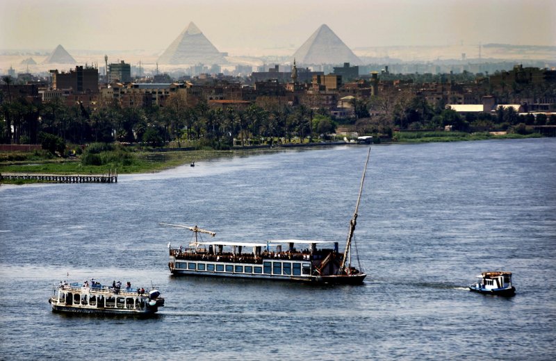 Река Нил Каир кораблик