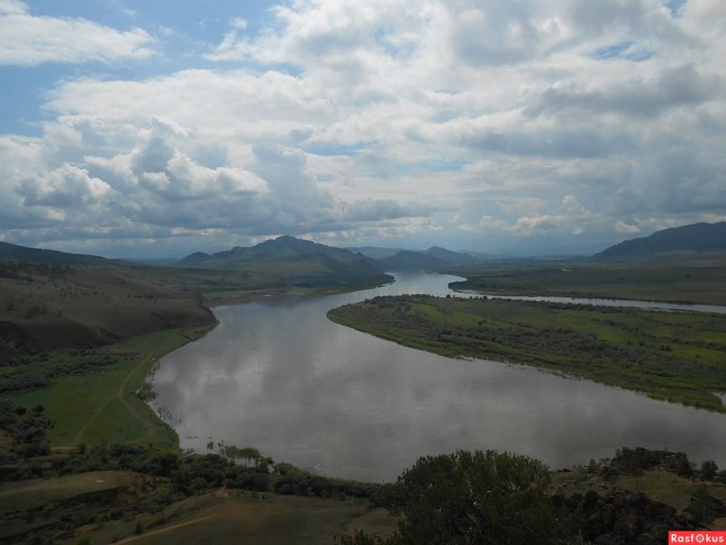 Река Селенга Улан-Удэ