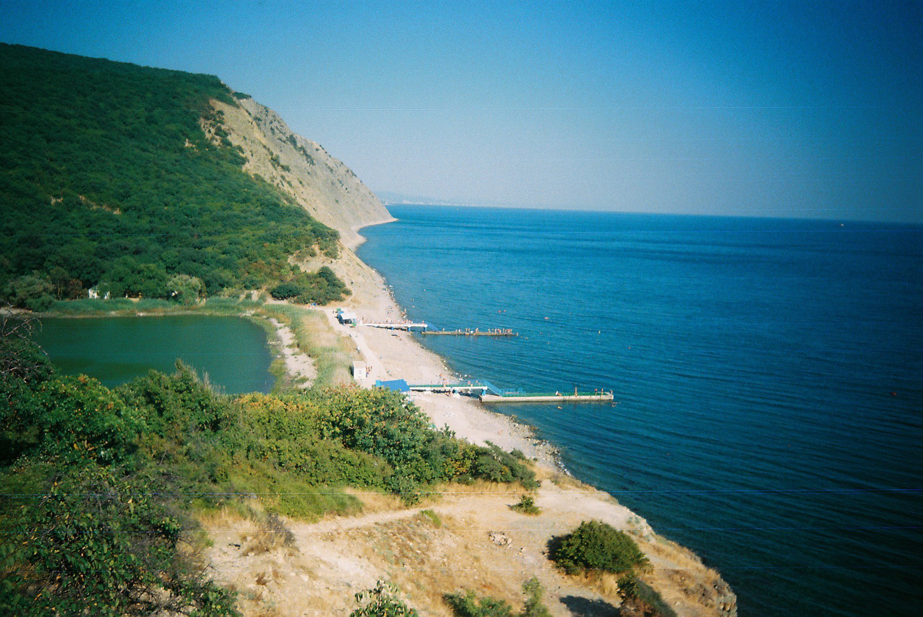 поселок абрау дюрсо пляж